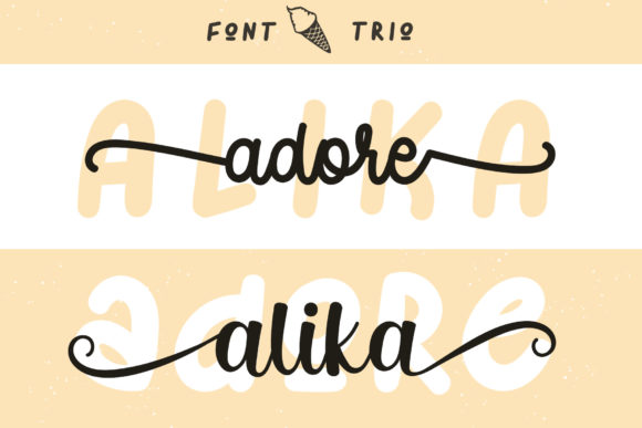 Adore Alika: A Chic Script Font for Digital Creativity