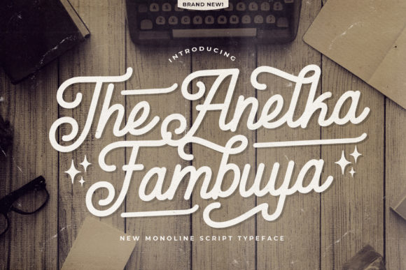 Anelka Fambuya: A Retro Script Font for Modern Branding