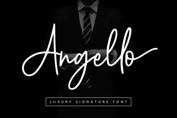 Angello: A Script Font for Modern Web Design