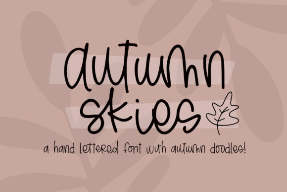 Autumn Skies Font Review for Real-World Design