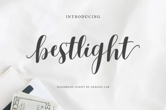Bestlight: A Handwritten Font That Elevates Your Craft