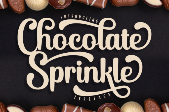 Chocolate Sprinkle: A Script Font for Sweet Design Projects