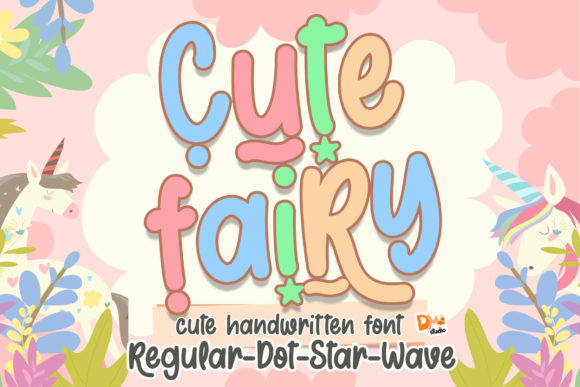 Cute Fairy: A Handwritten Font That Brings Warmth to Digital Designs