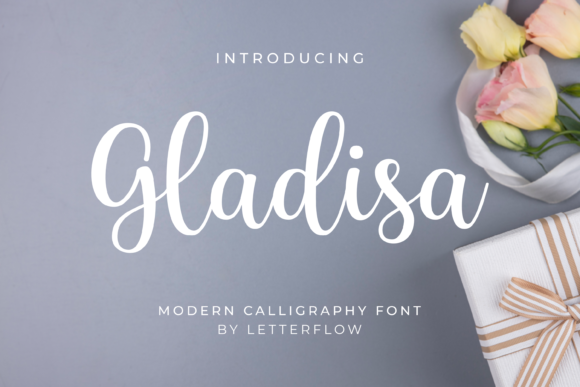 Gladisa: A Refined Script Font for Web Design