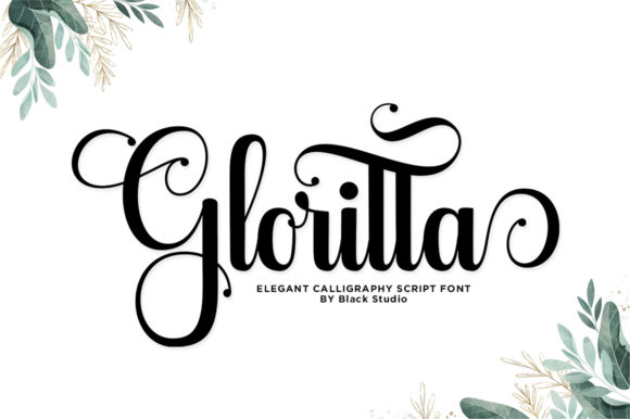 Gloritta: A Dazzling Script Font for Business Branding