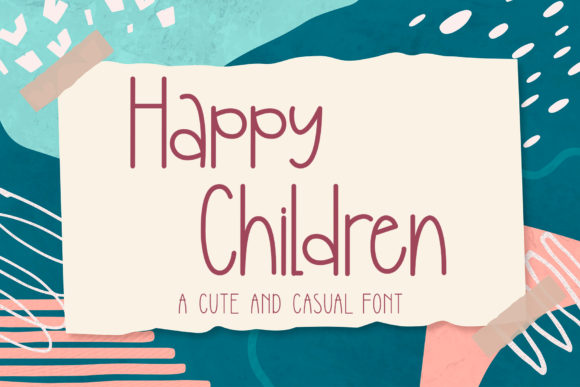 Happy Children Font for Polished Branding