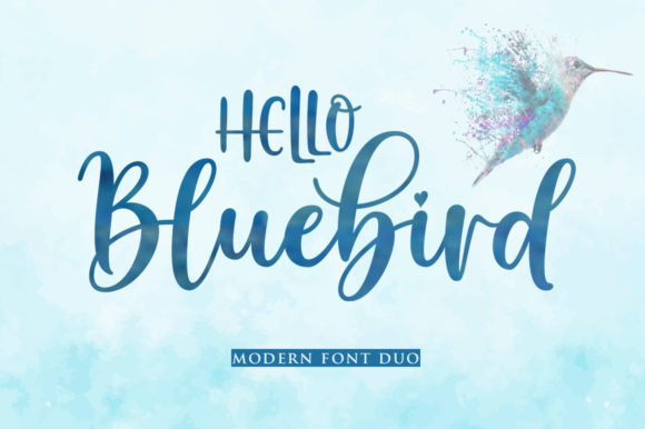 Hello Bluebird: A Modern Font for Digital Branding