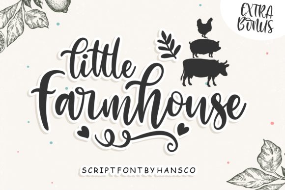Little Farmhouse Font for Digital Marketing