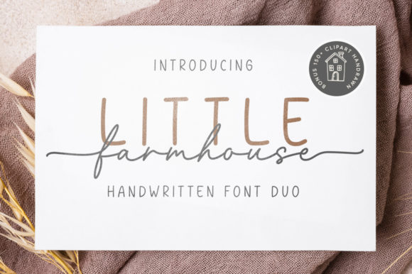 Little Farmhouse Font for Web Design Projects