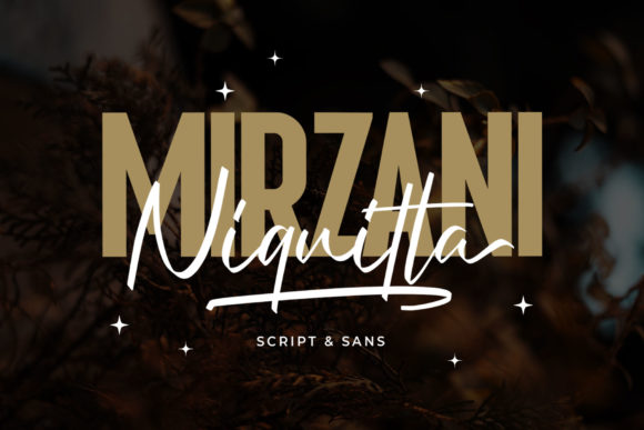 Niquitta Mirzani: Elevating Campaign Design with a Unique Typeface