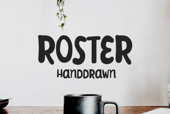 Roster Font for Business Branding