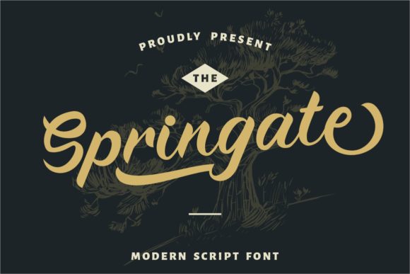 Springate: A Timeless Script Font for Handmade Creations