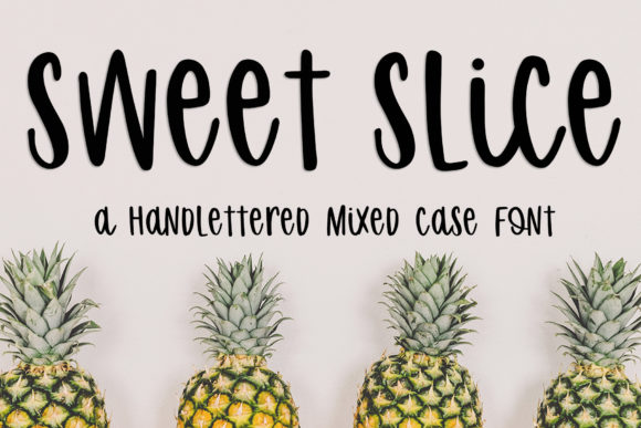Sweet Slice: A Handwritten Font for Editorial Elegance
