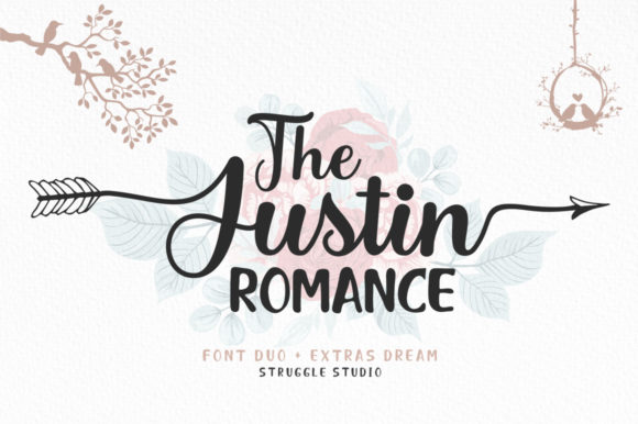The Justin Romance: A Font That Elevates Every Editorial Moment